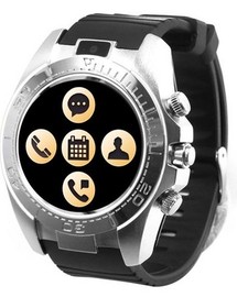 Смарт часы Smart watch sw007 silver (стальные)